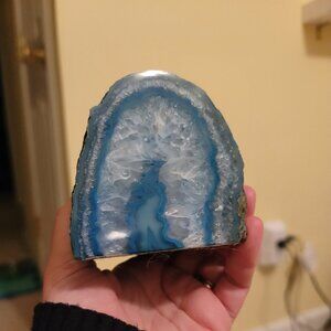 Agate Stone Candle Holder